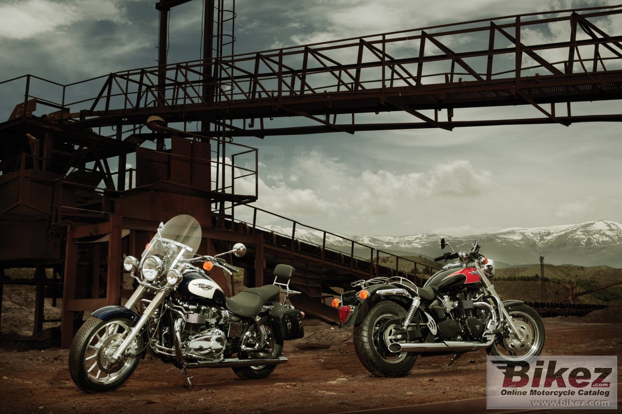 Big Triumph america picture and wallpaper from Bikez.com
